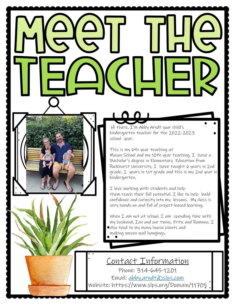 Meet the Teacher